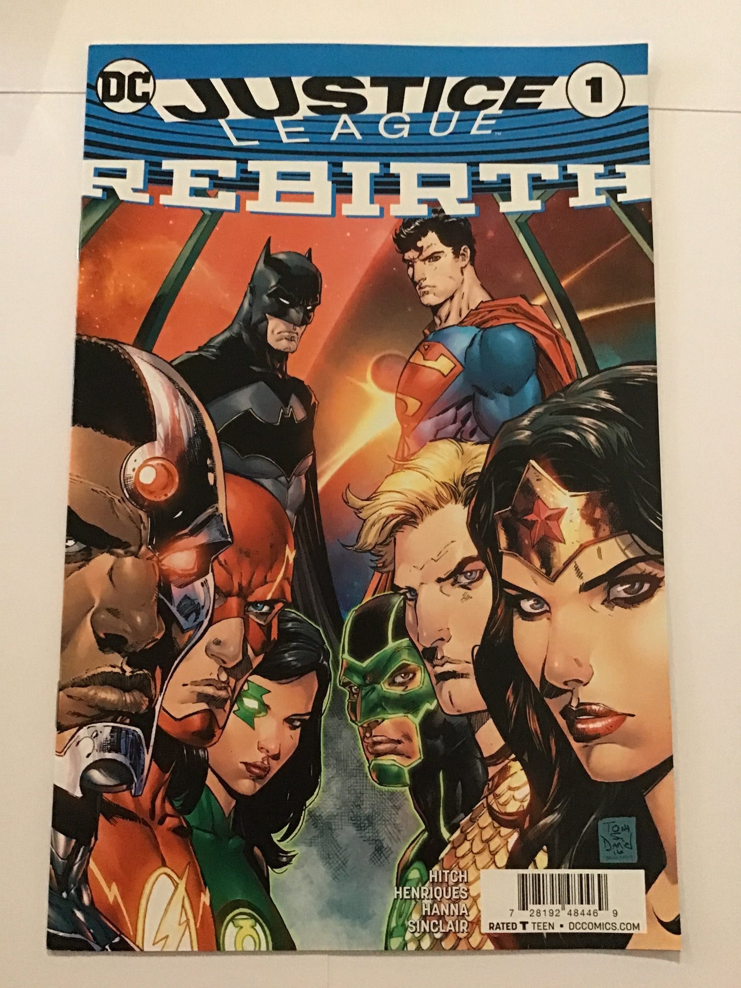 Justice League #1 Rebirth