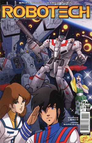 ROBOTECH (2017-2019 SERIES) #1: #1 Waltrip Bros. Retro cover