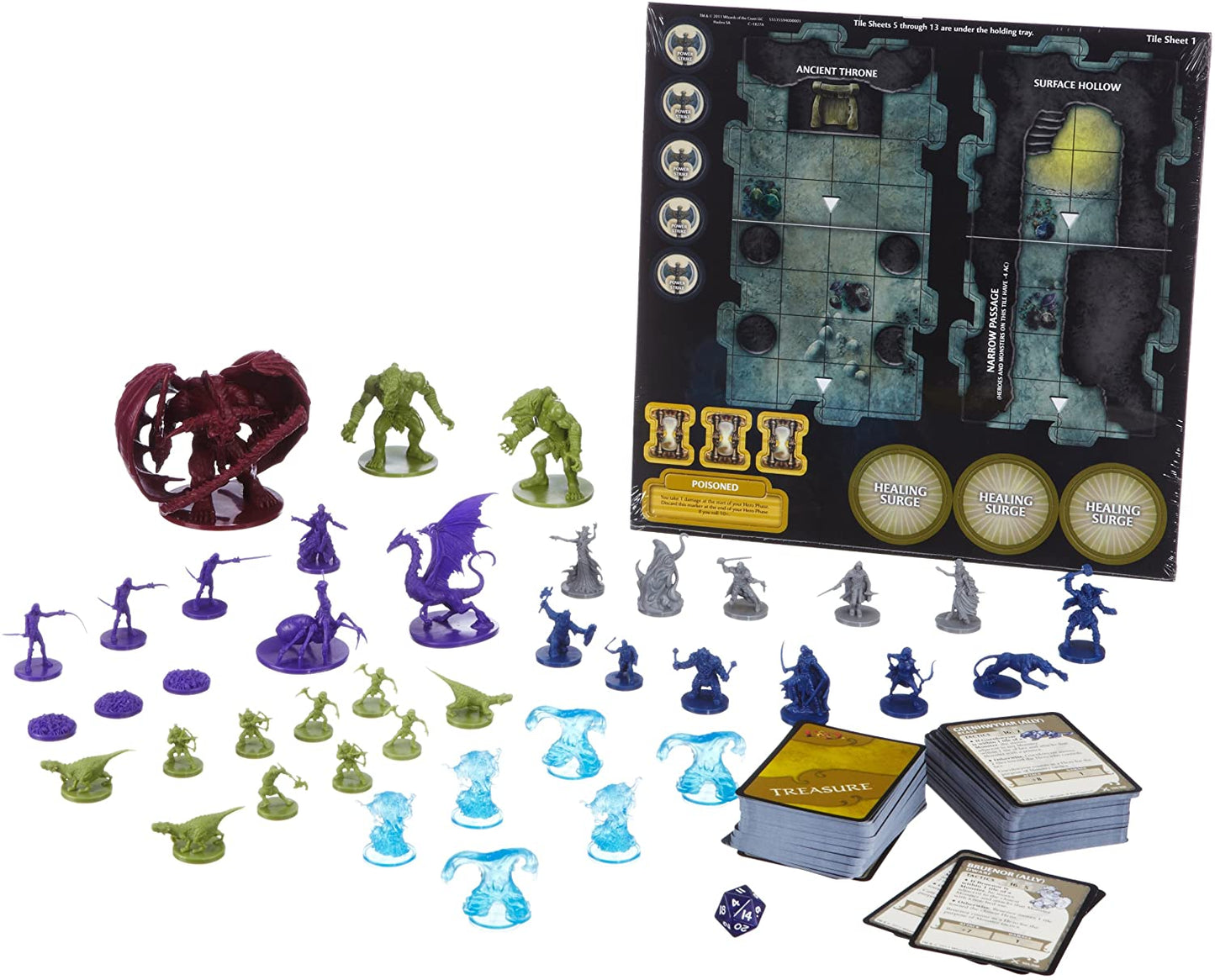 D&D Dungeons & Dragons Legend of Drizzt Board Game