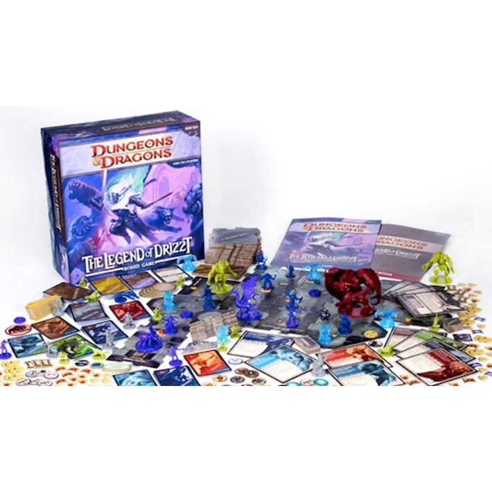 D&D Dungeons & Dragons Legend of Drizzt Board Game