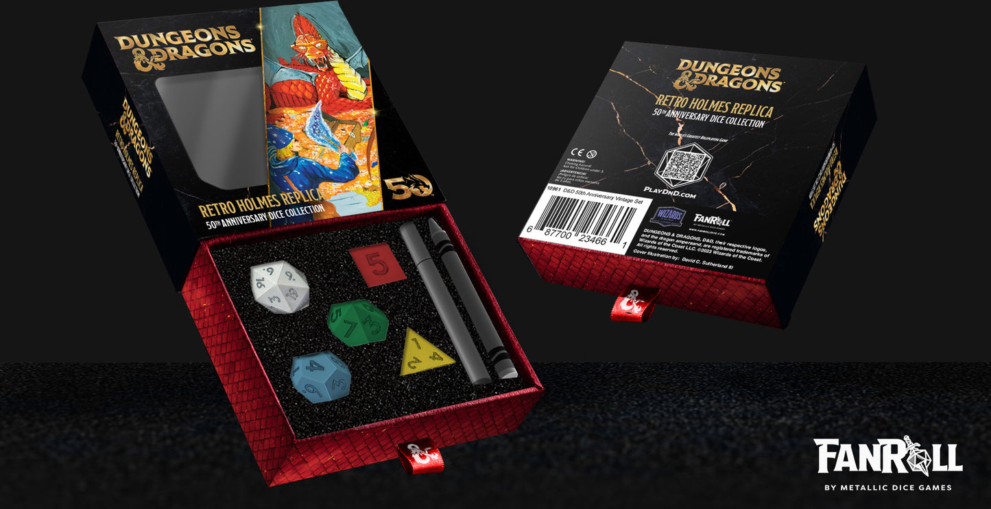 D&D 50th Anniversary - Retro Holmes Replica Set