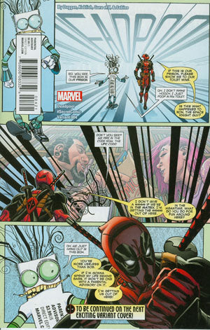 DEADPOOL (2015-2017 SERIES: VARIANT EDITION) #4: Scott Koblish Secret comic cover