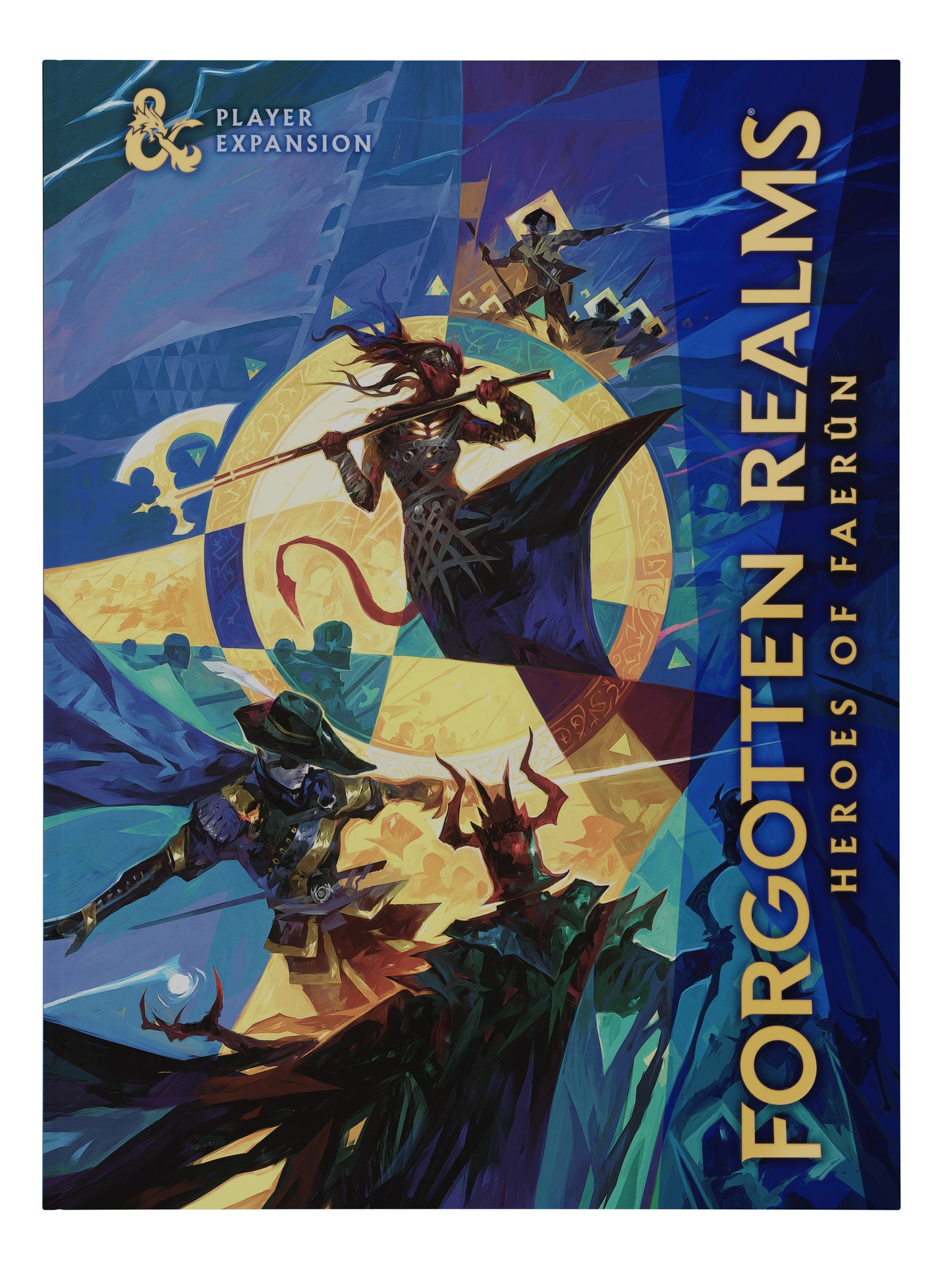 Dungeons & Dragons Forgotten Realms Heroes of Faerun Player Expansion Hardcover Alternative Cover