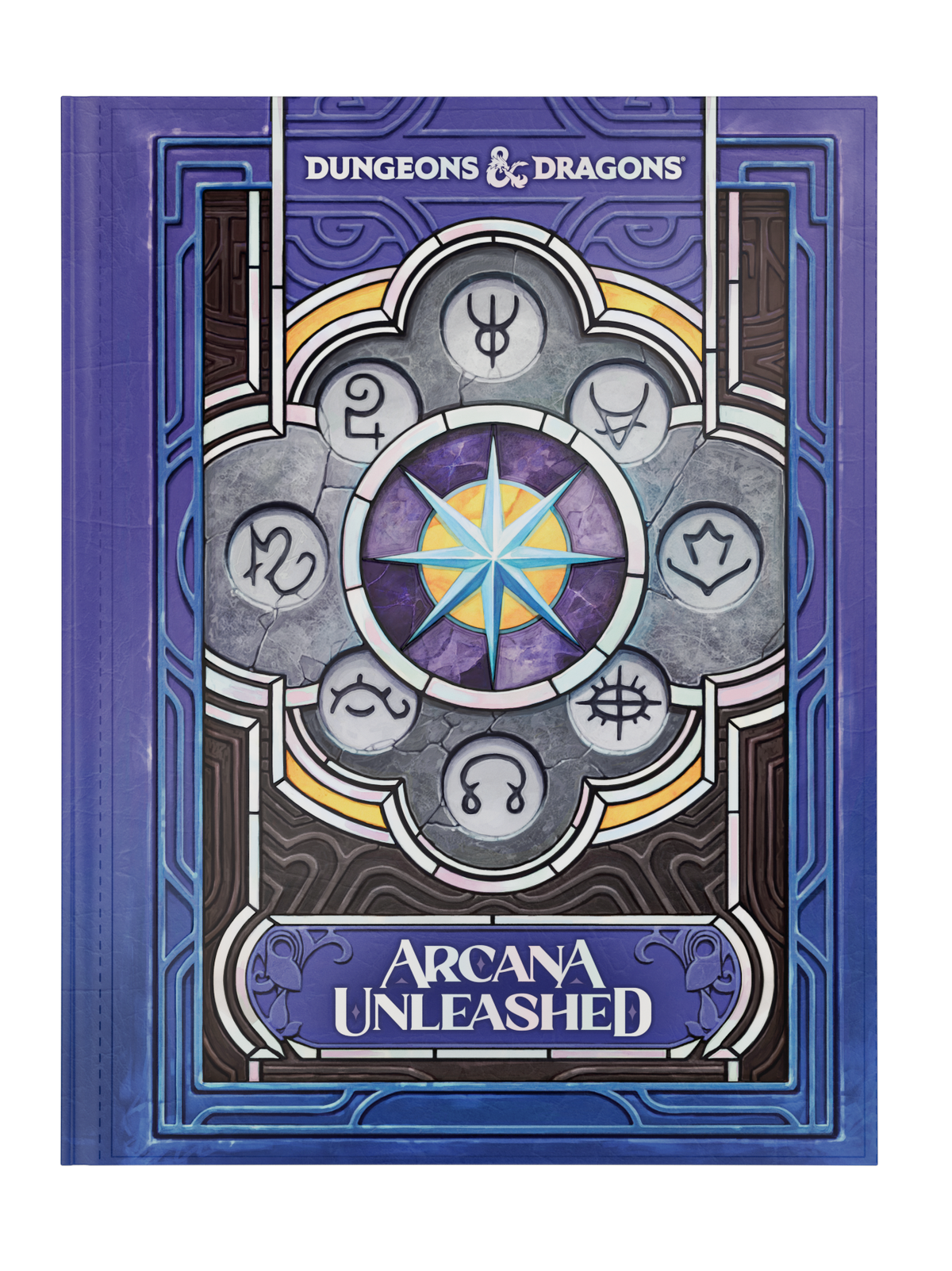 D&D Dungeons & Dragons Arcana Unleashed Hardcover Alternative Cover