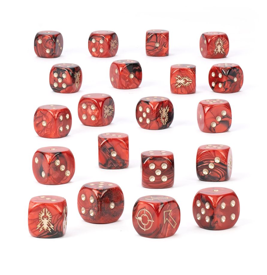 31-159 HORUS HERESY: LEGIO CUSTODES DICE SET