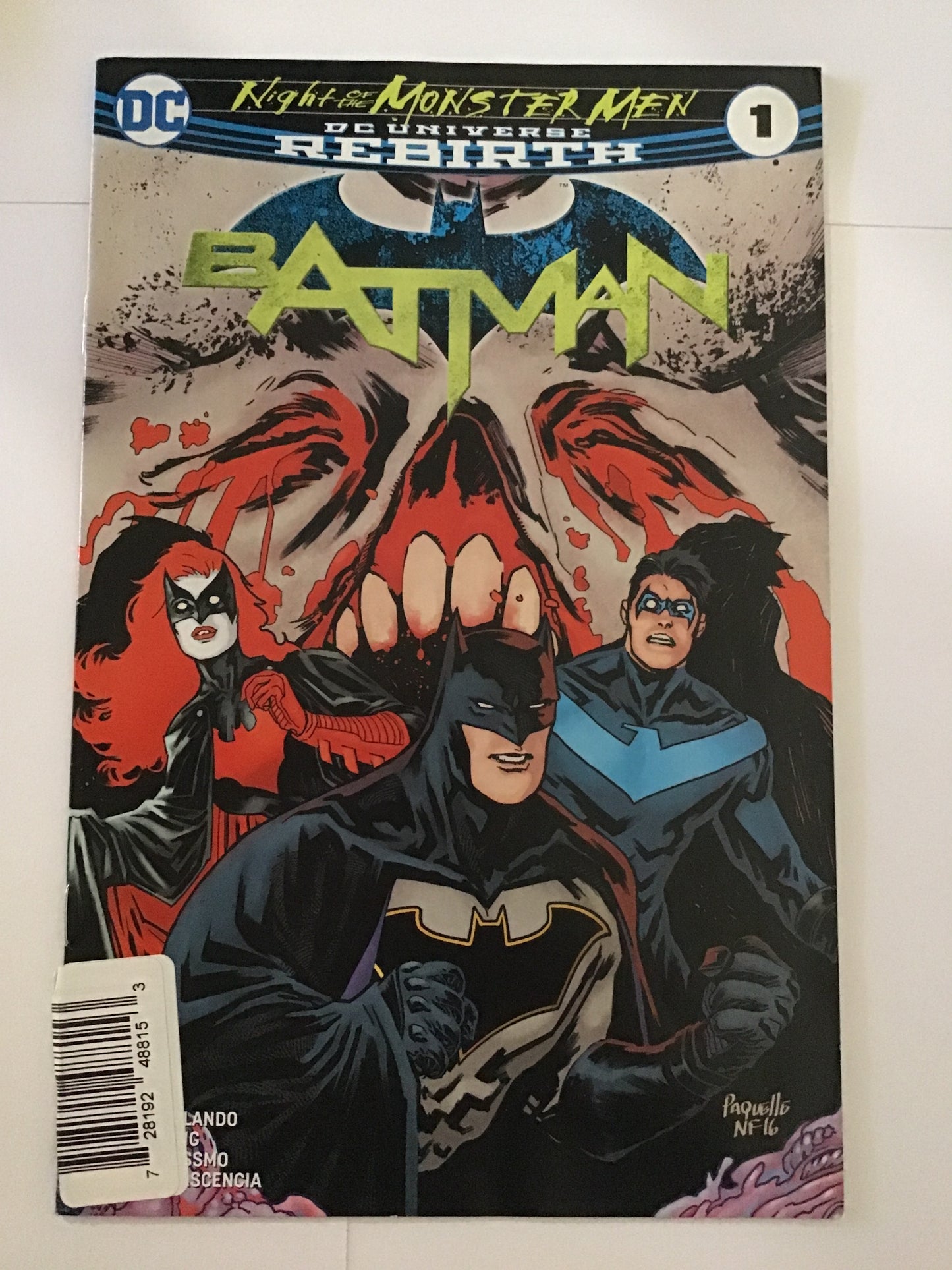 Batman #1 Night of the Monster Men