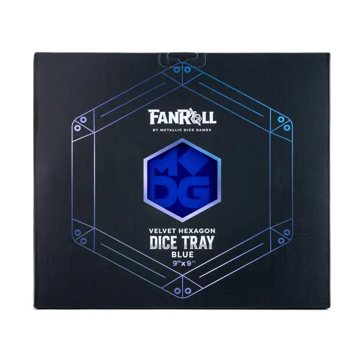 Fanroll Velvet Hexagon Dice Tray