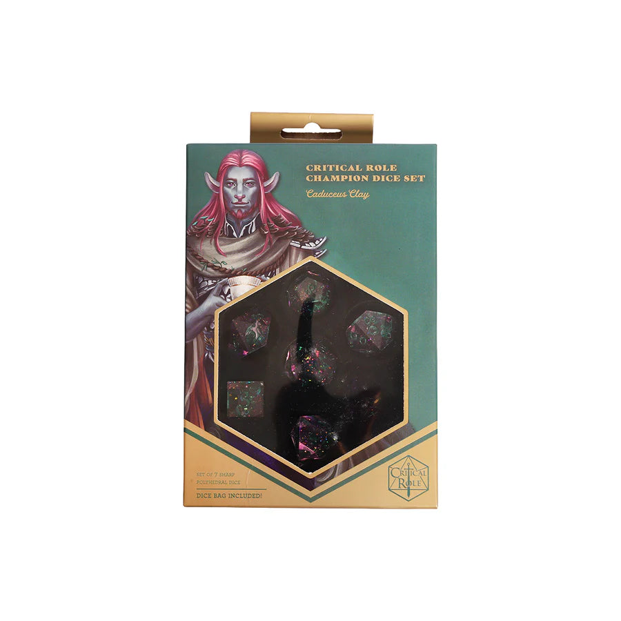 Critical Role Champion Dice Set: Caduceus Clay