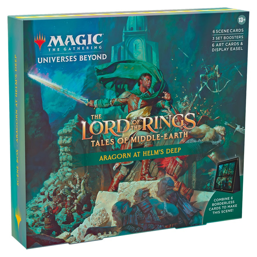 Magic the Lord of the Rings Tales of Middle Earth Holiday Scene Box