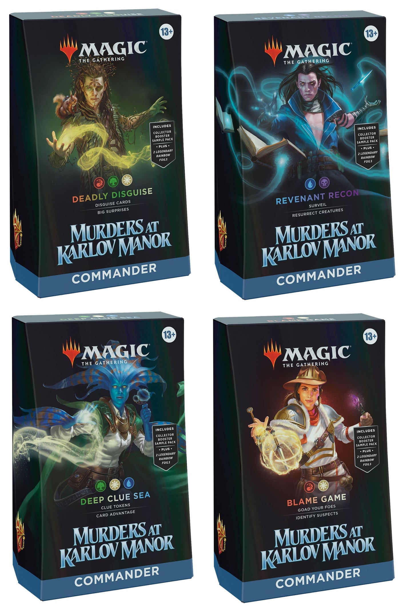 Magic Murders at Karlov Manor Commander Deck