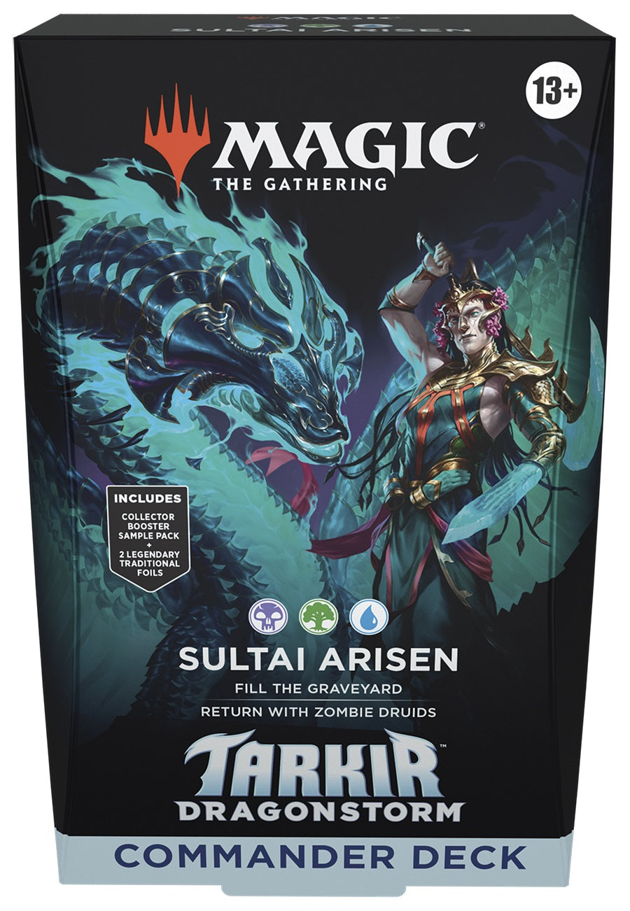 Magic the Gathering Tarkir Dragonstorm Commander Decks