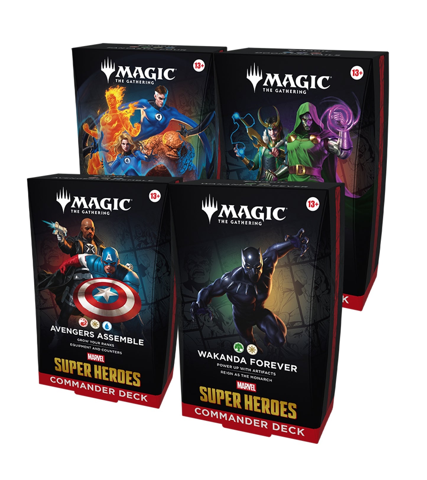 Magic the Gathering Marvel Super Heroes Commander Decks [Pre-order]