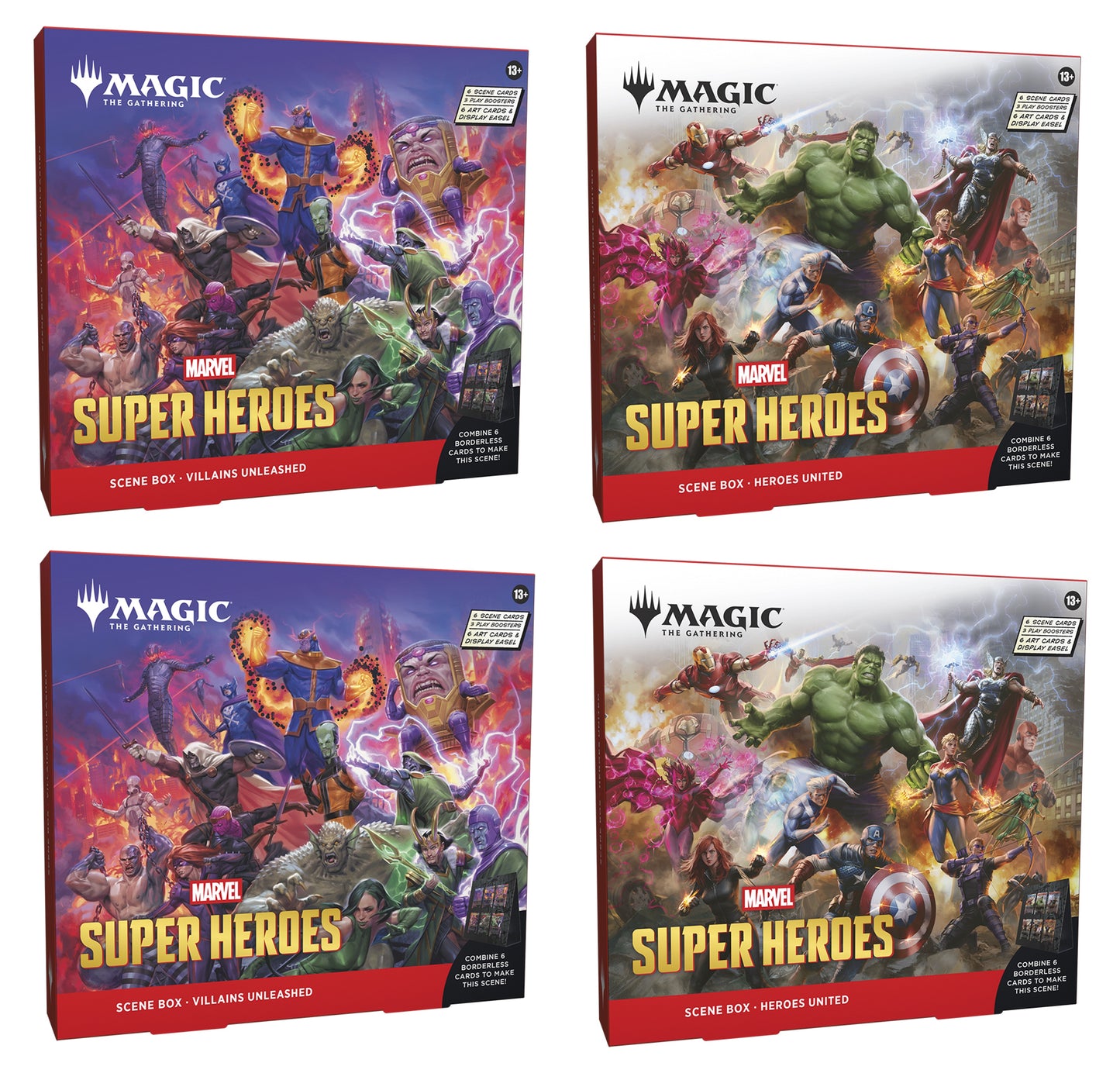 Magic the Gathering Marvel Super Heroes Scene  Box [Pre-order]