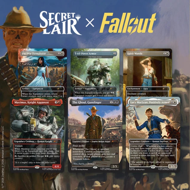 Magic the Gathering Secret Lair x Fallout Beyond  Vault 33