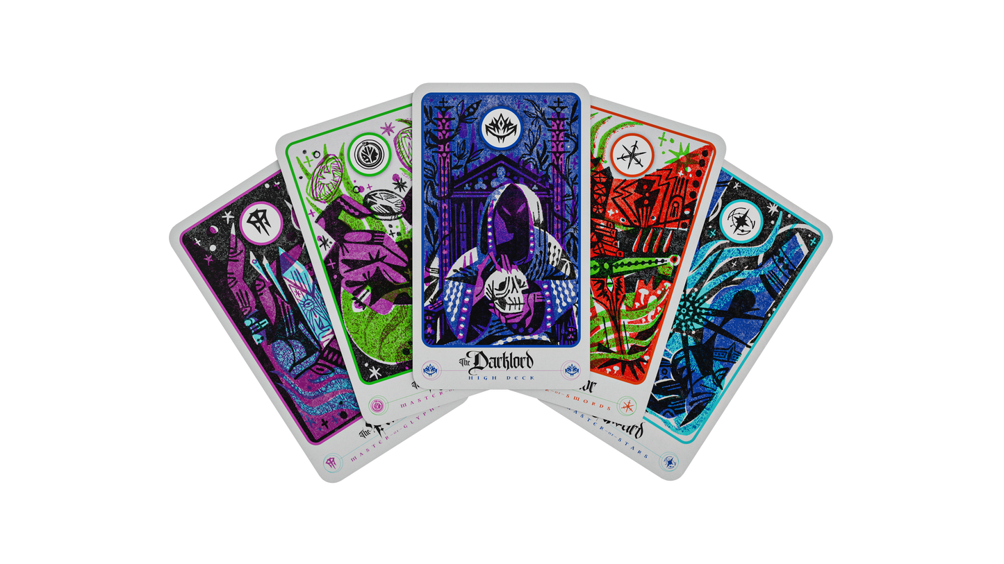 D&D Dungeons & Dragons Ravenloft the Horrors Within Tarokka Deck