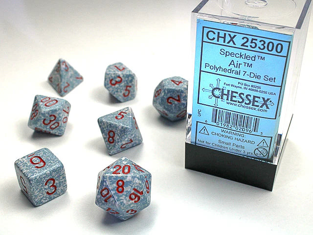 Chessex D7-Die Set Speckled Polyhedral Air 7-Die Set