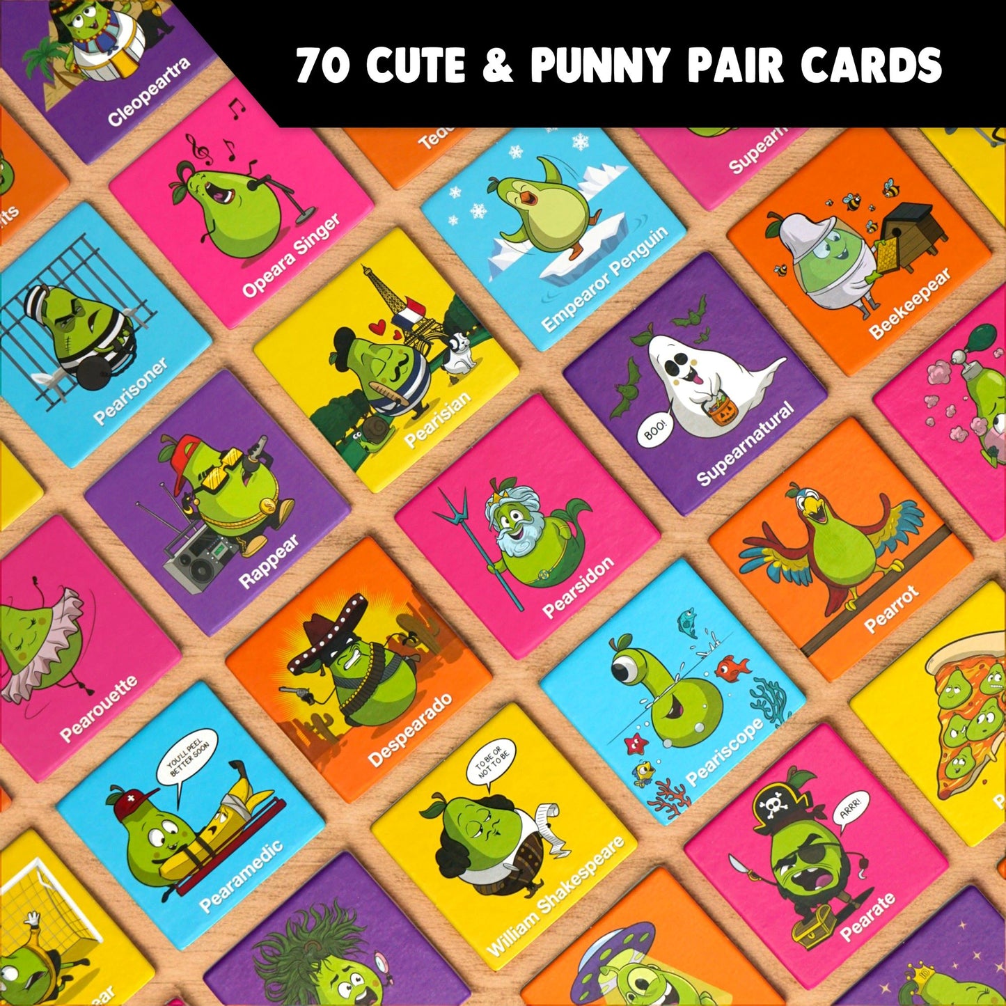 Snatching Pears – The Mad Memory-Matching Pear-Snatching Party Game