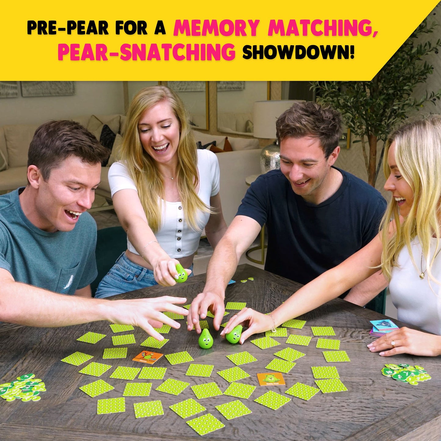 Snatching Pears – The Mad Memory-Matching Pear-Snatching Party Game