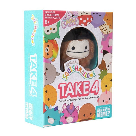 Squishmallows Take 4 Card Game