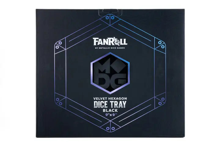 Fanroll Velvet Hexagon Dice Tray