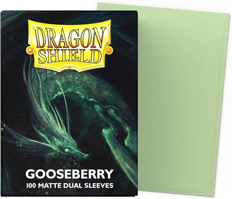 Dragon Shield: Sleeves – Matte Dual – Gooseberry