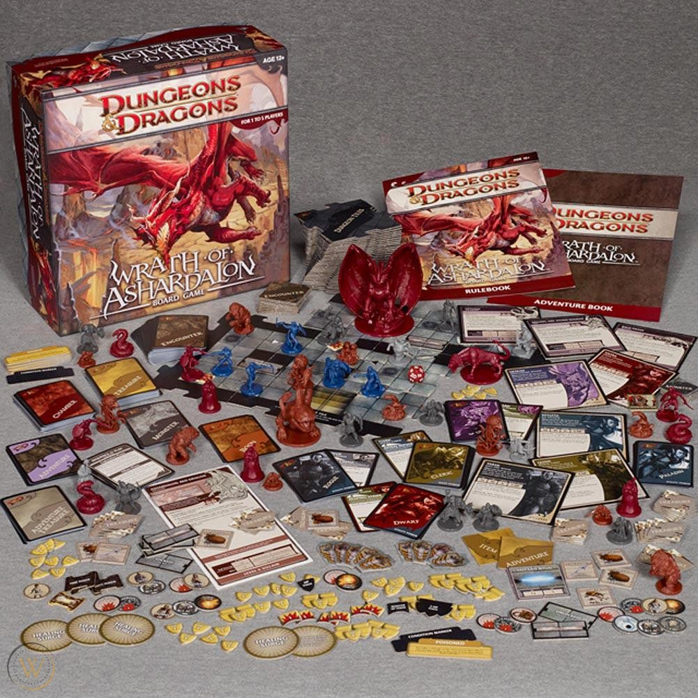 D&D Dungeons & Dragons Wrath of Ashardalon Board Game