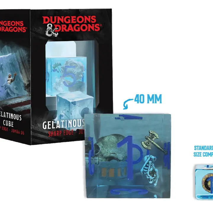 D&D Jumbo Gelatinous Cube D6
