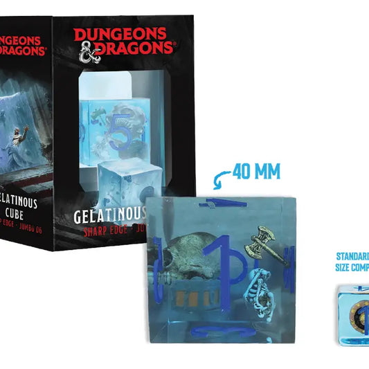 D&D Jumbo Gelatinous Cube D6