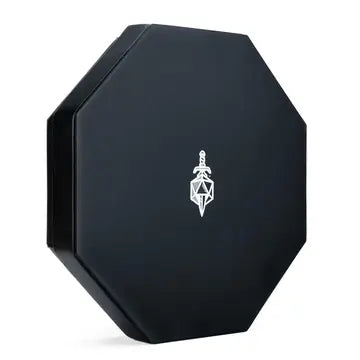 Fanroll Hexagon Dice Tray with Storage Ring (Black)