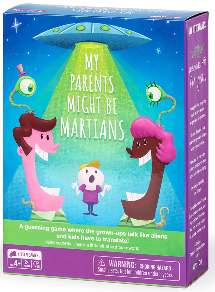 My Parents Might be Martians