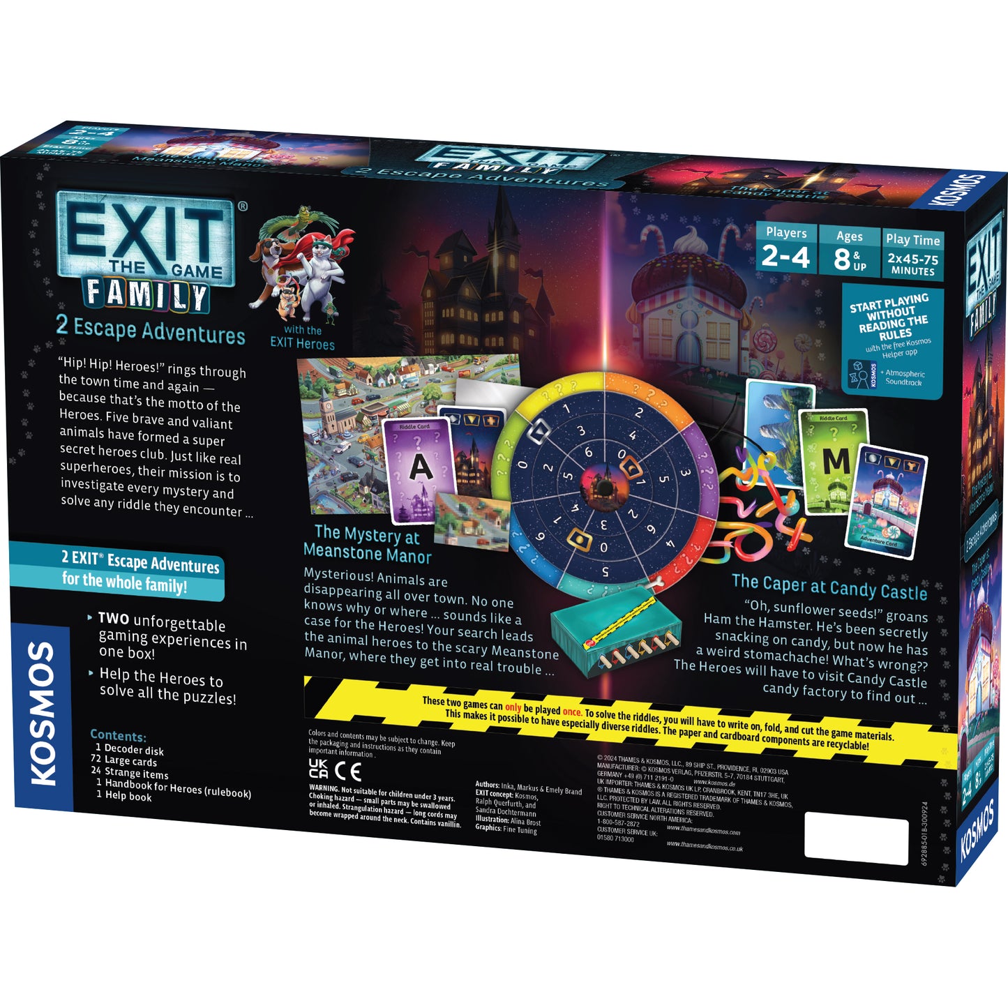 Exit the Game Family Heroes - 2 Escape Adventures (2-in-1 Bundle)