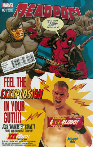 DEADPOOL (2015-2017 SERIES: VARIANT EDITION) #1: #1 Dave Johnson Candy cover