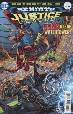 JUSTICE LEAGUE (2016-2018 SERIES) #8