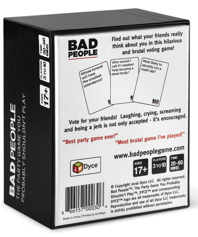 Bad People Base Game