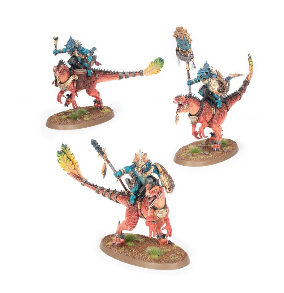 88-18 Seraphon: Aggradon Lancers