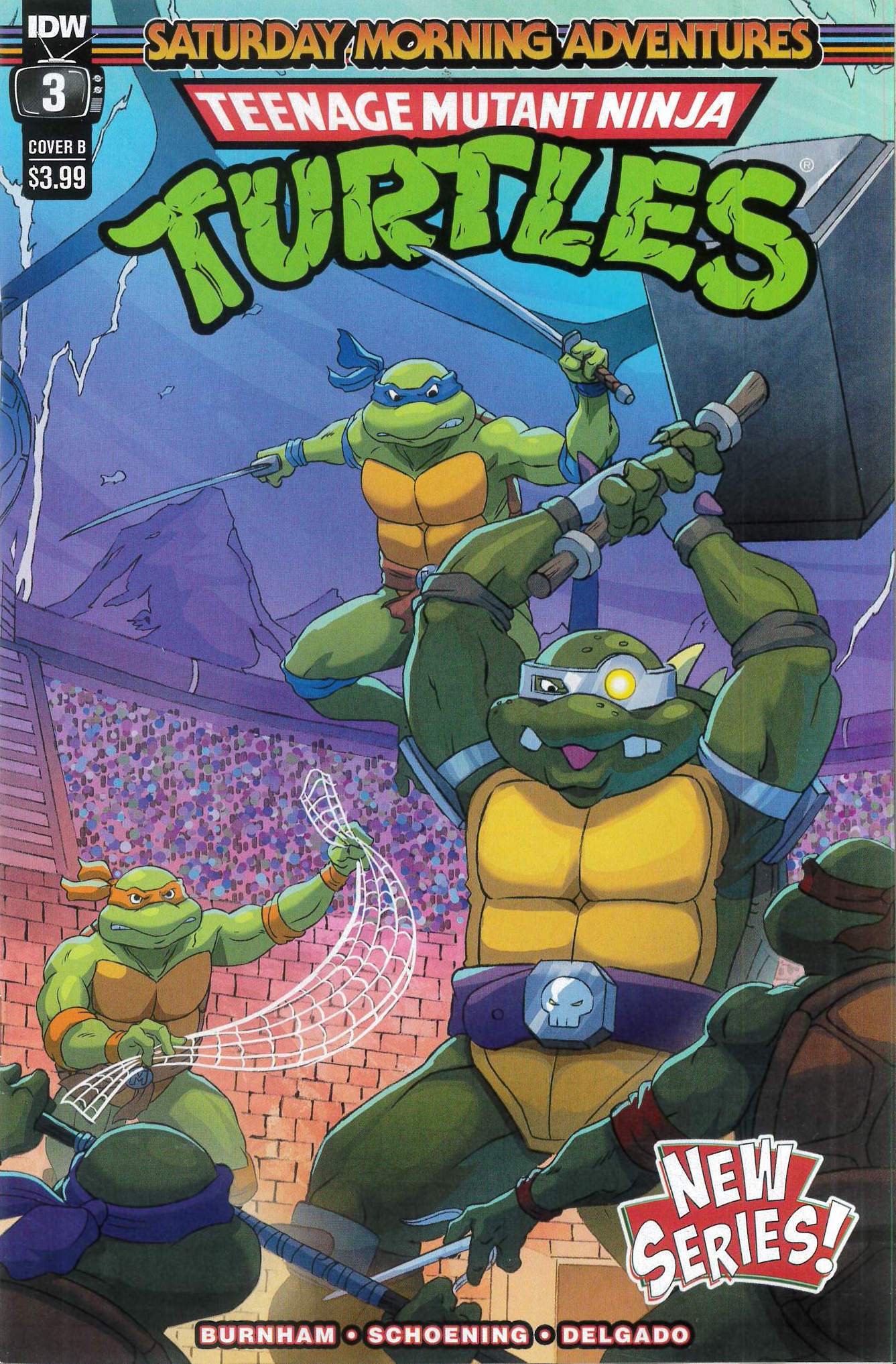 TMNT SATURDAY MORNING ADVENTURES (2023 SERIES) #3