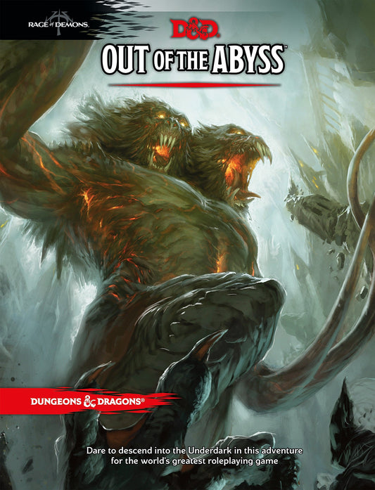 D&D Out of the Abyss Hardcover