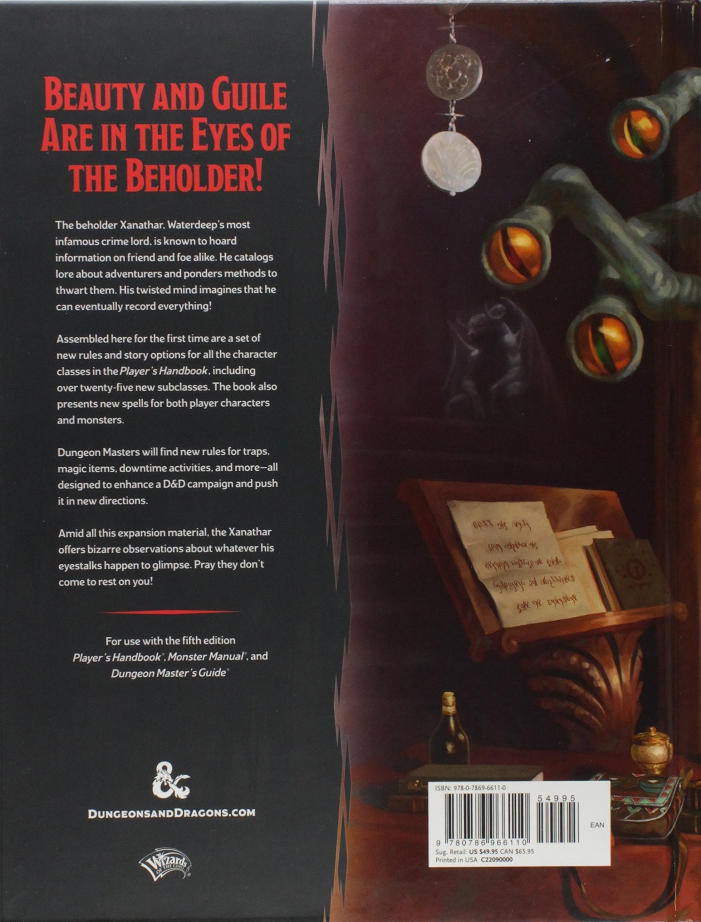 D&D Xanathars Guide to Everything Hardcover