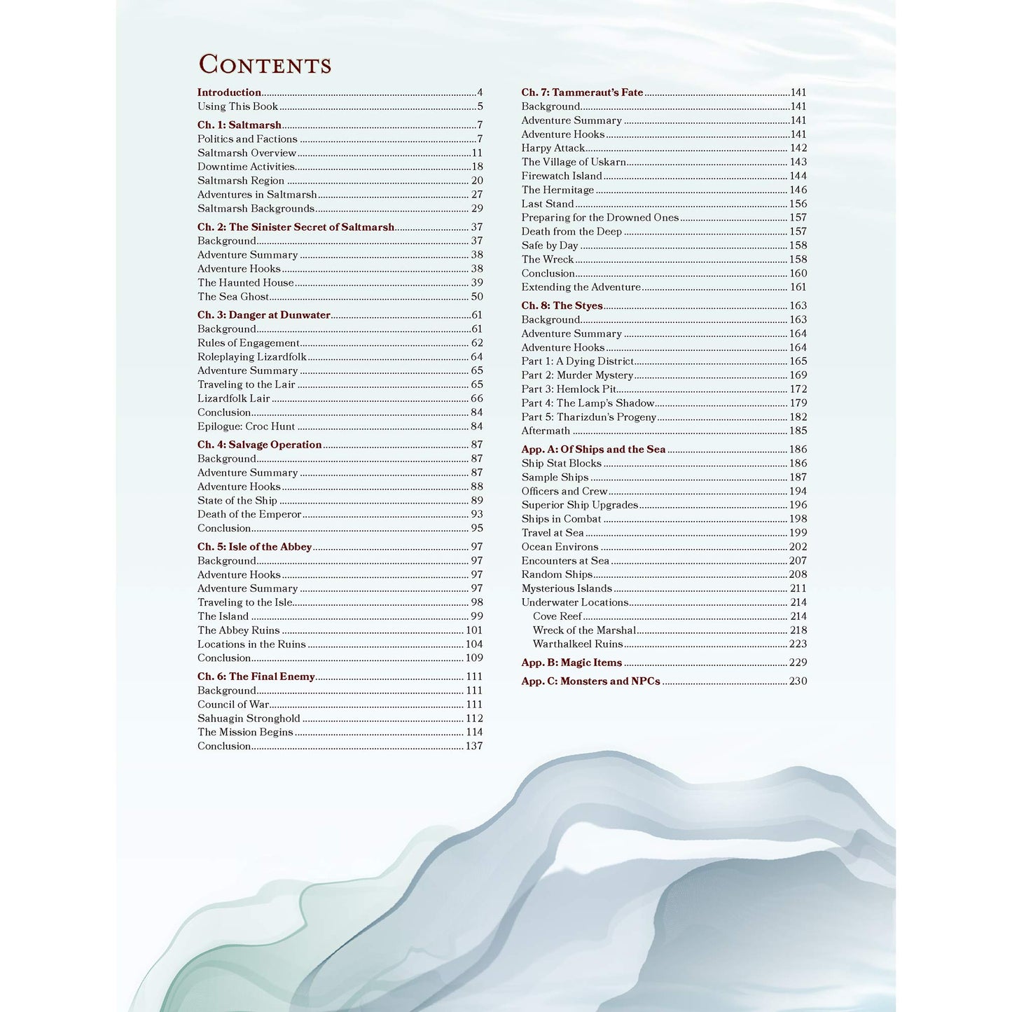 D&D Dungeons & Dragons Ghosts of Saltmarsh Hardcover