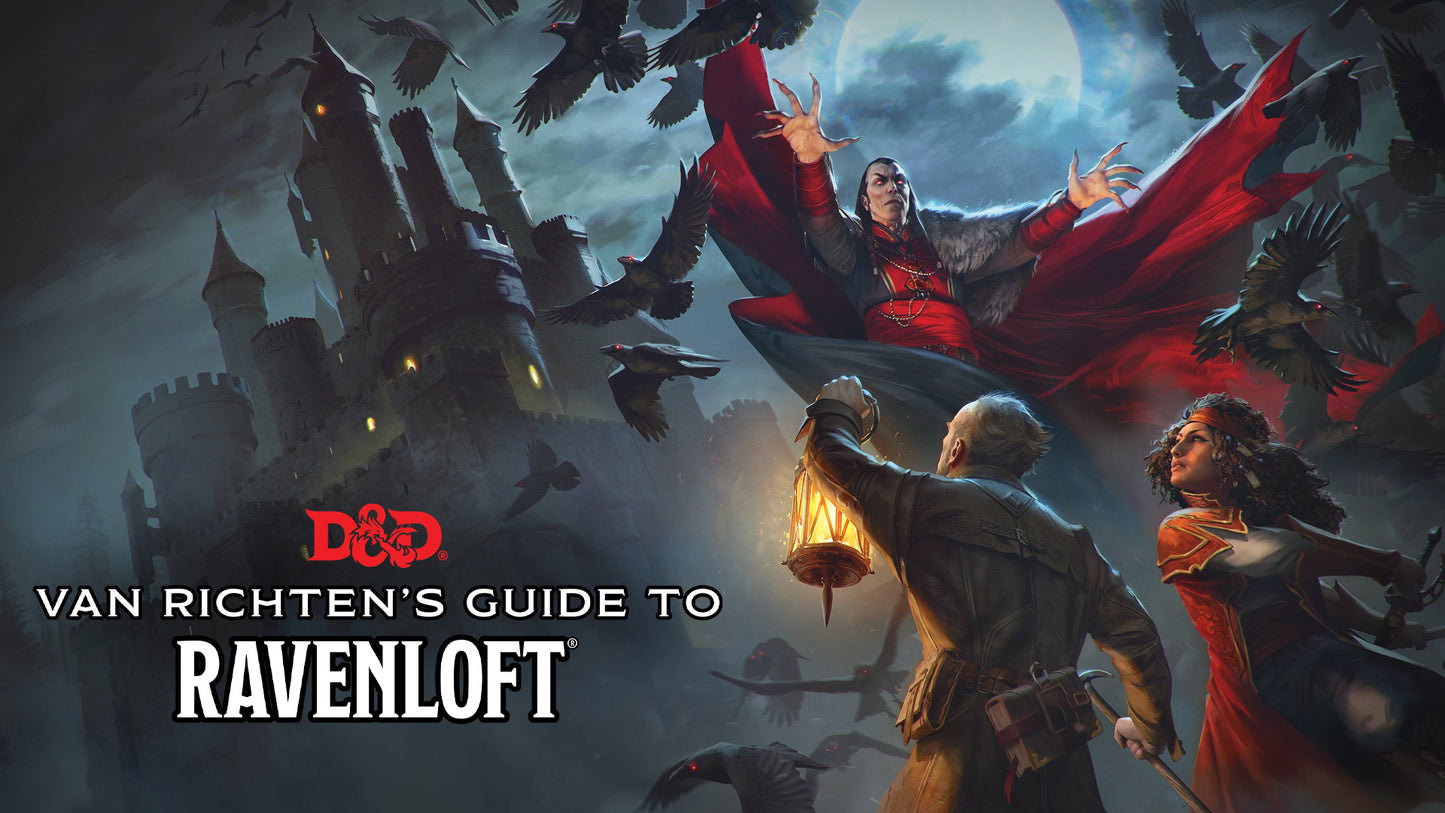 D&D Dungeons & Dragons Van Richtens Guide to Ravenloft Hardcover