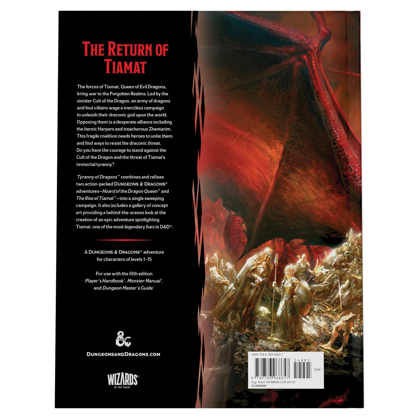 D&D Tyranny of Dragons Hardcover