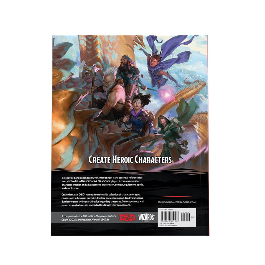 D&D Players Handbook Hardcover (2024)