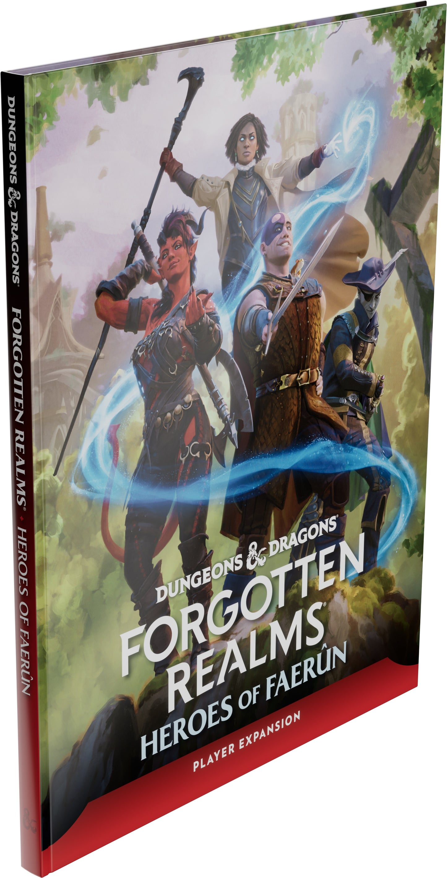 Dungeons & Dragons Forgotten Realms Heroes of Faerun Player Expansion Hardcover