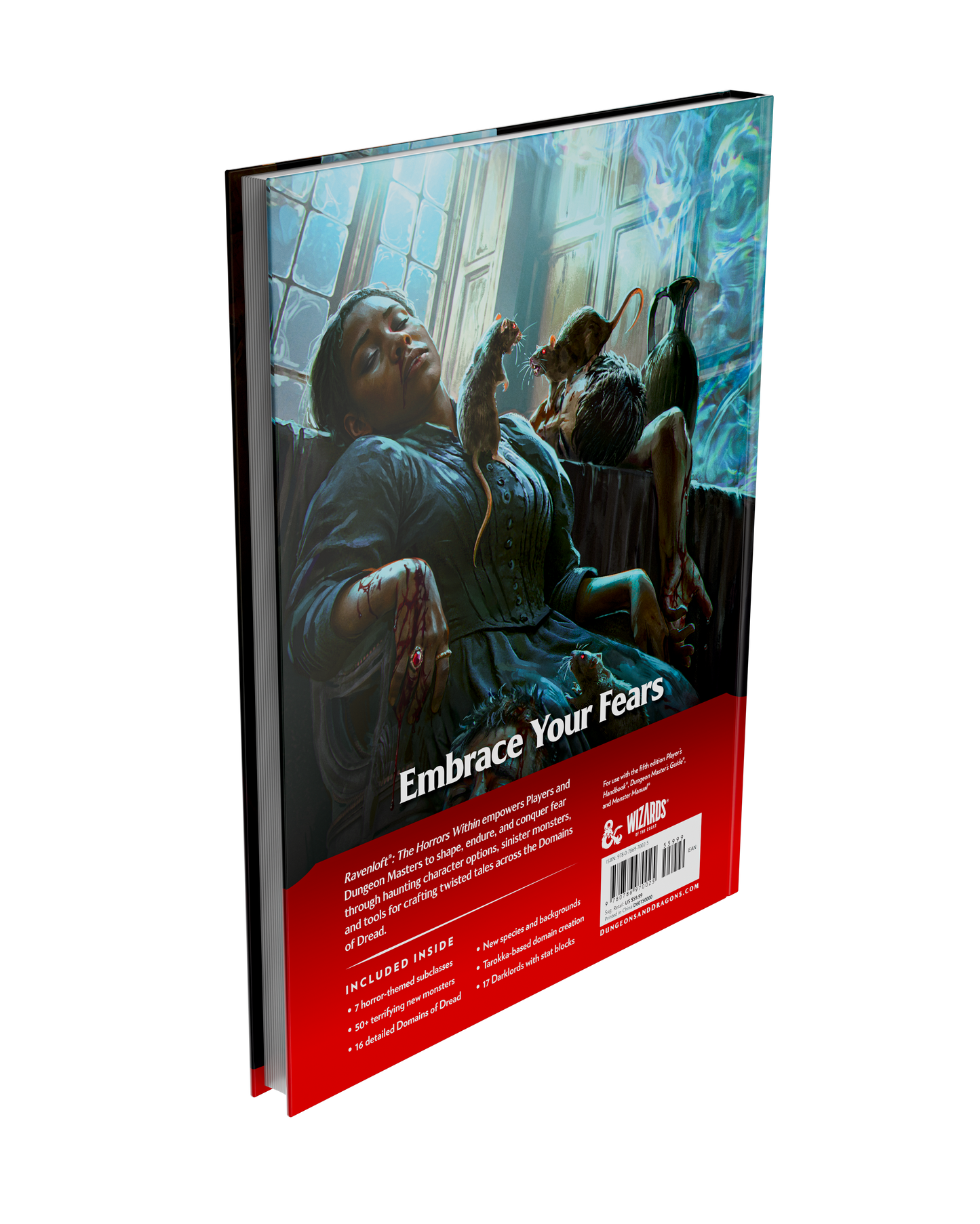 D&D Dungeons & Dragons Ravenloft the Horrors Within Hardcover