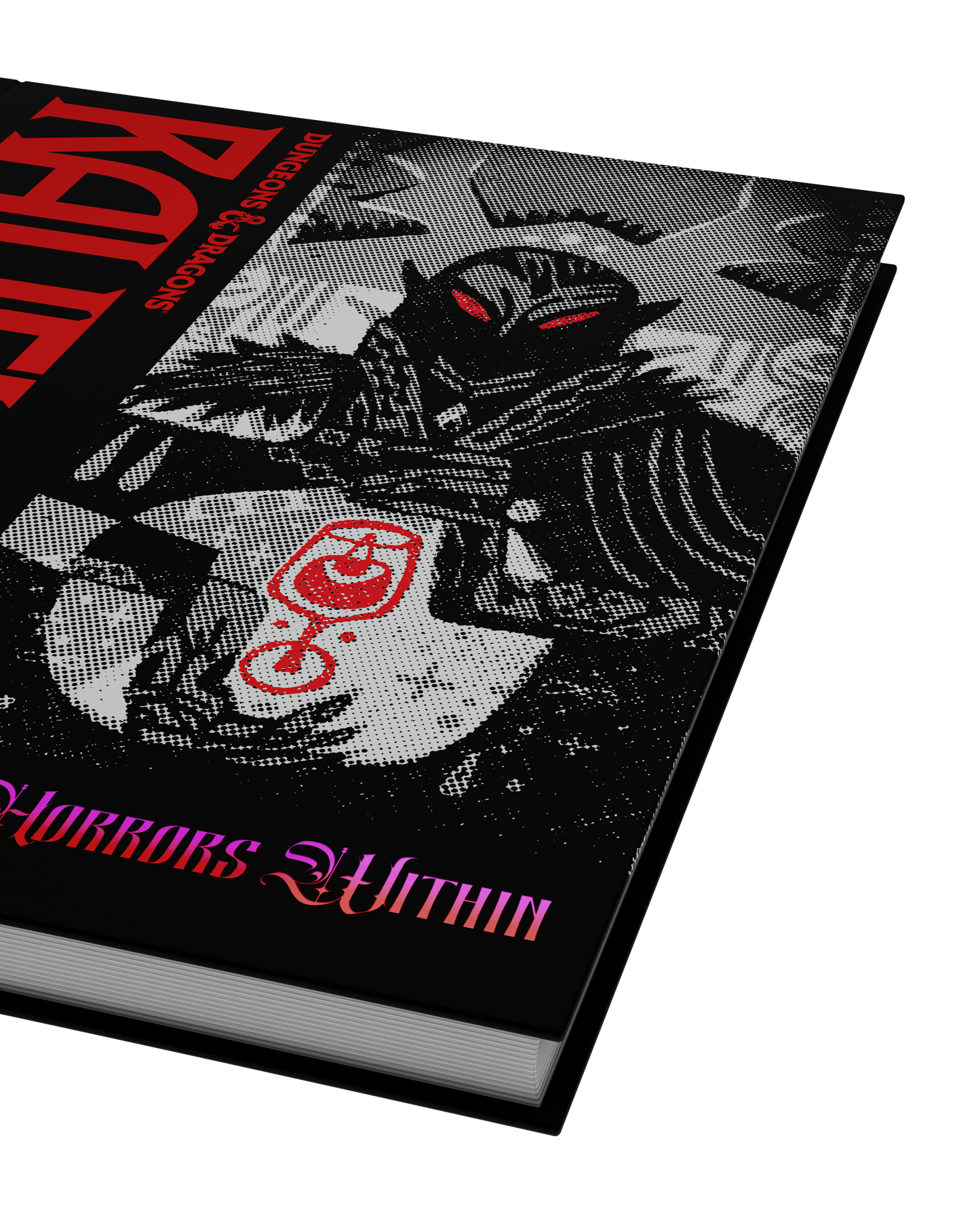 D&D Dungeons & Dragons Ravenloft the Horrors Within Hardcover Alternative Cover