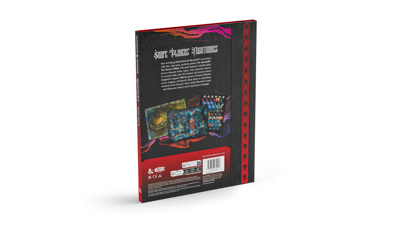 D&D Dungeons & Dragons Ravenloft the Horrors Within Map Pack