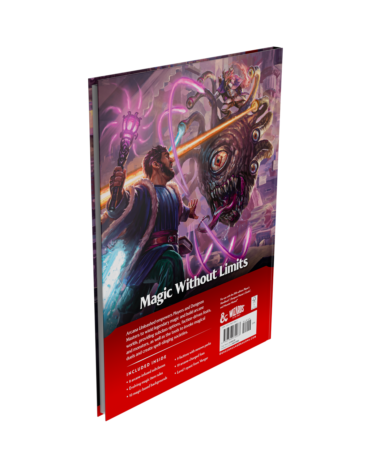 D&D Dungeons & Dragons Arcana Unleashed Hardcover