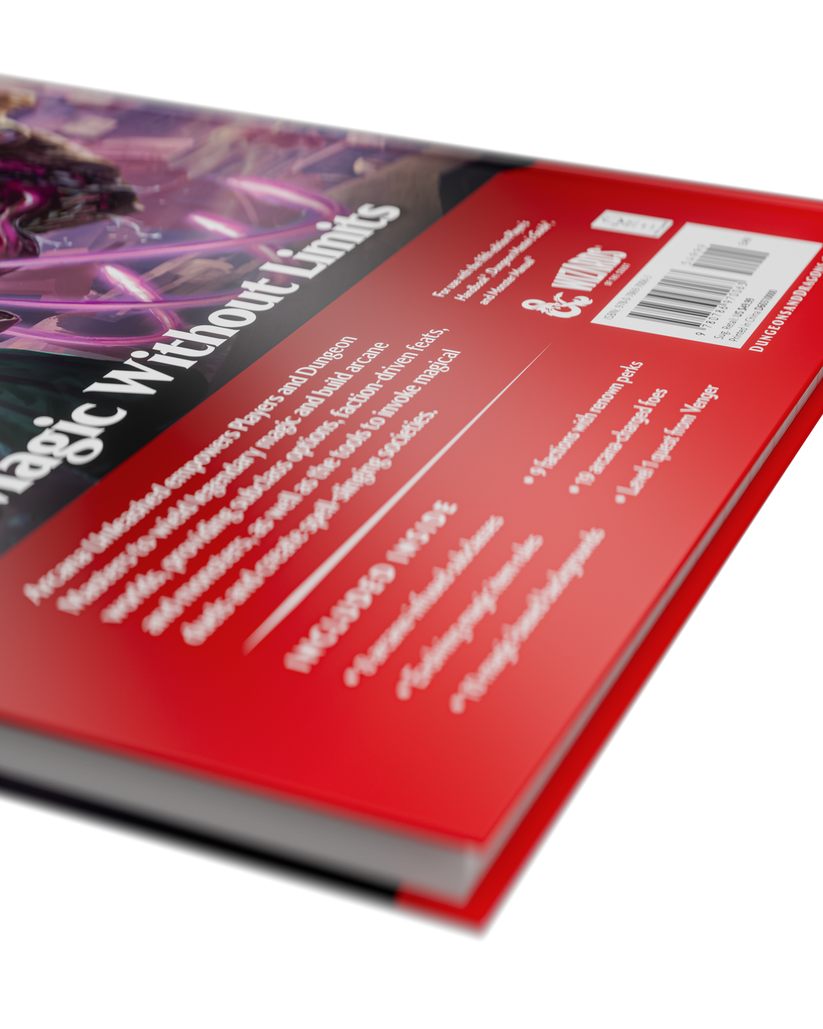 D&D Dungeons & Dragons Arcana Unleashed Hardcover