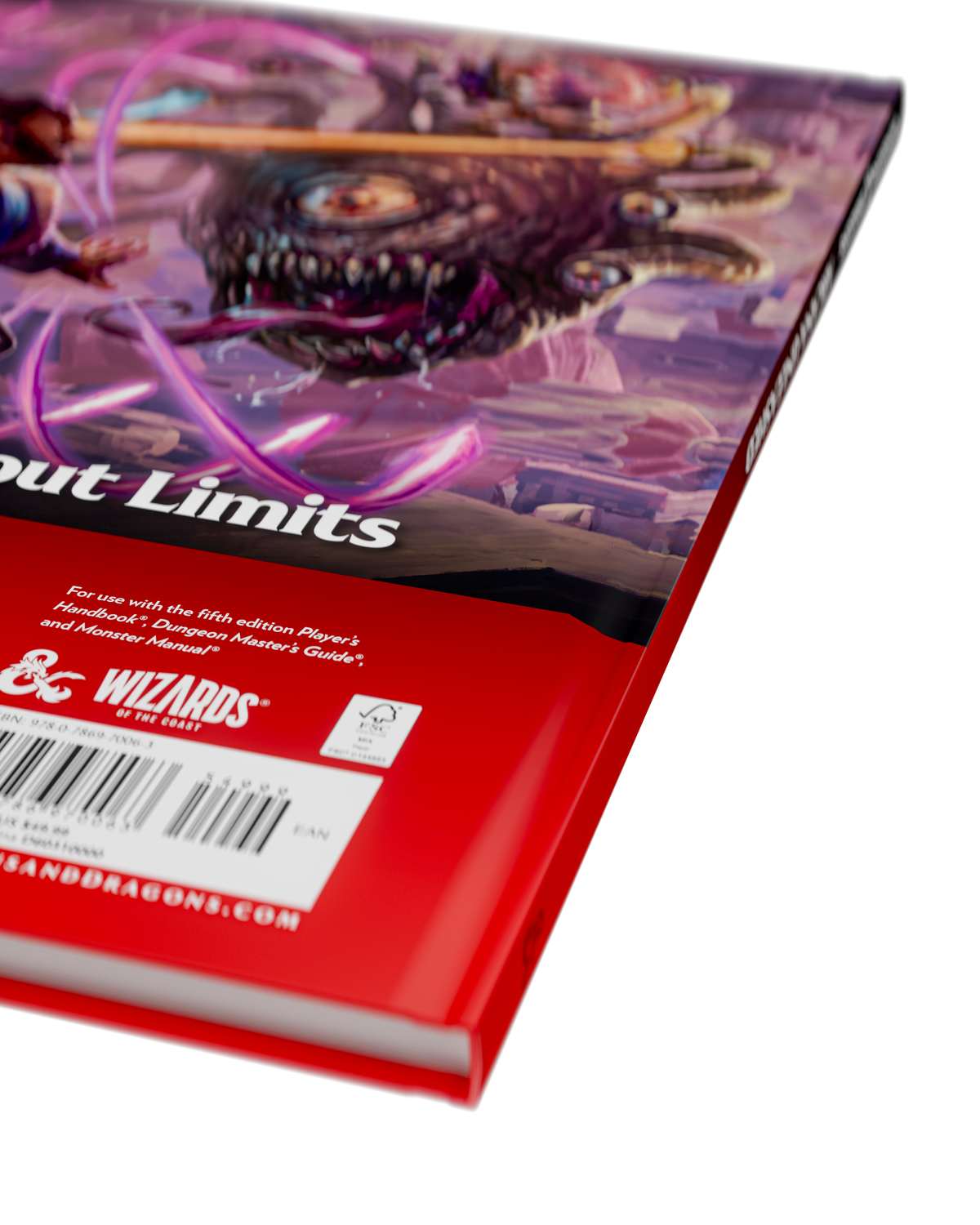 D&D Dungeons & Dragons Arcana Unleashed Hardcover