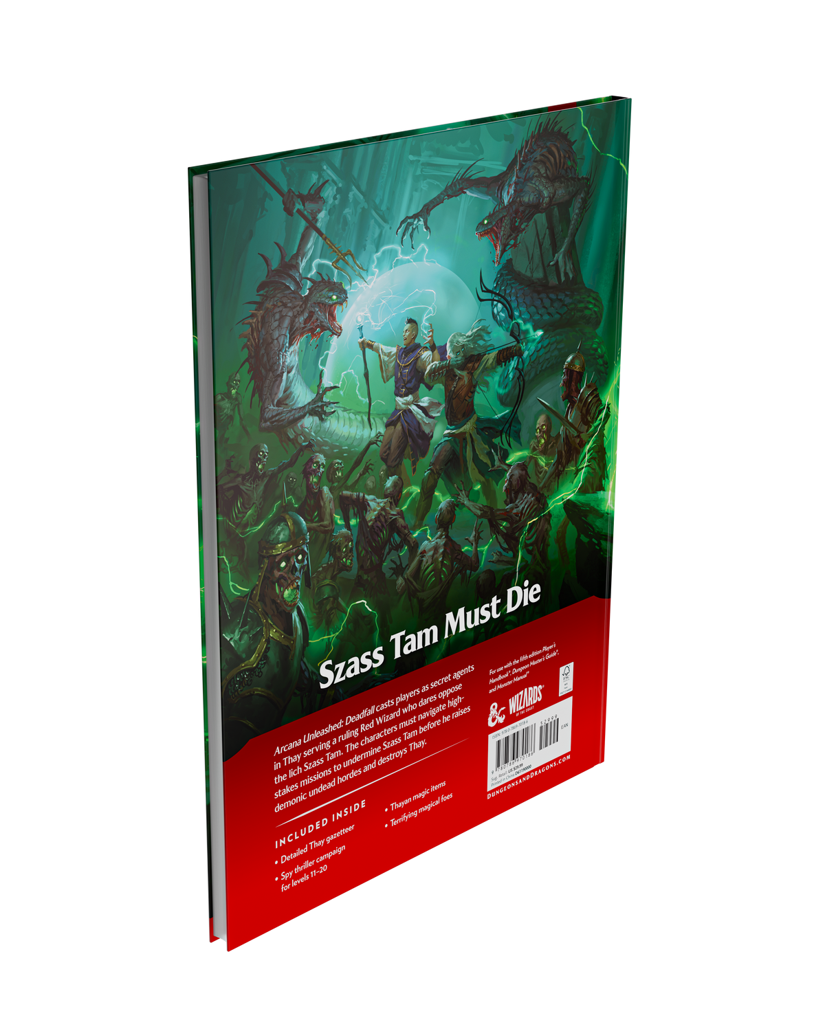 D&D Dungeons & Dragons Arcana Unleashed Deadfall Hardcover